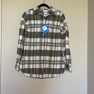 Silver ridge 2.0 flannel Tunic button down long sleeve shirt Columbia